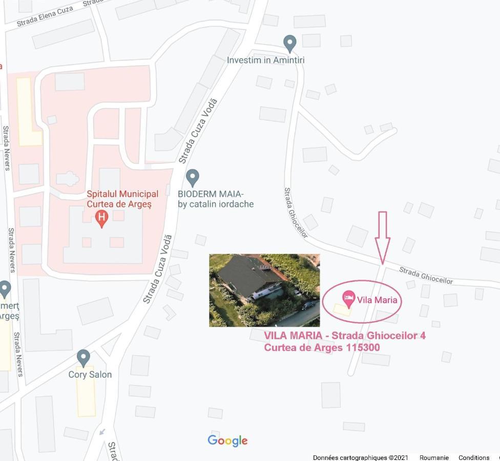Апартаменти Cazare Vila Maria Куртя-де-Арджеш Екстер'єр фото
